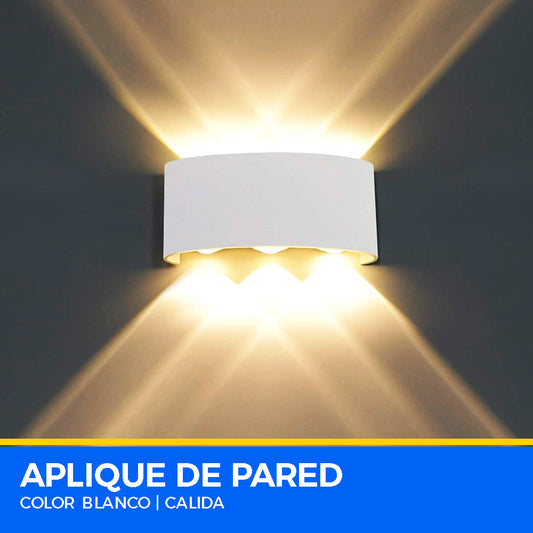 Aplique De Pared Led Blanco