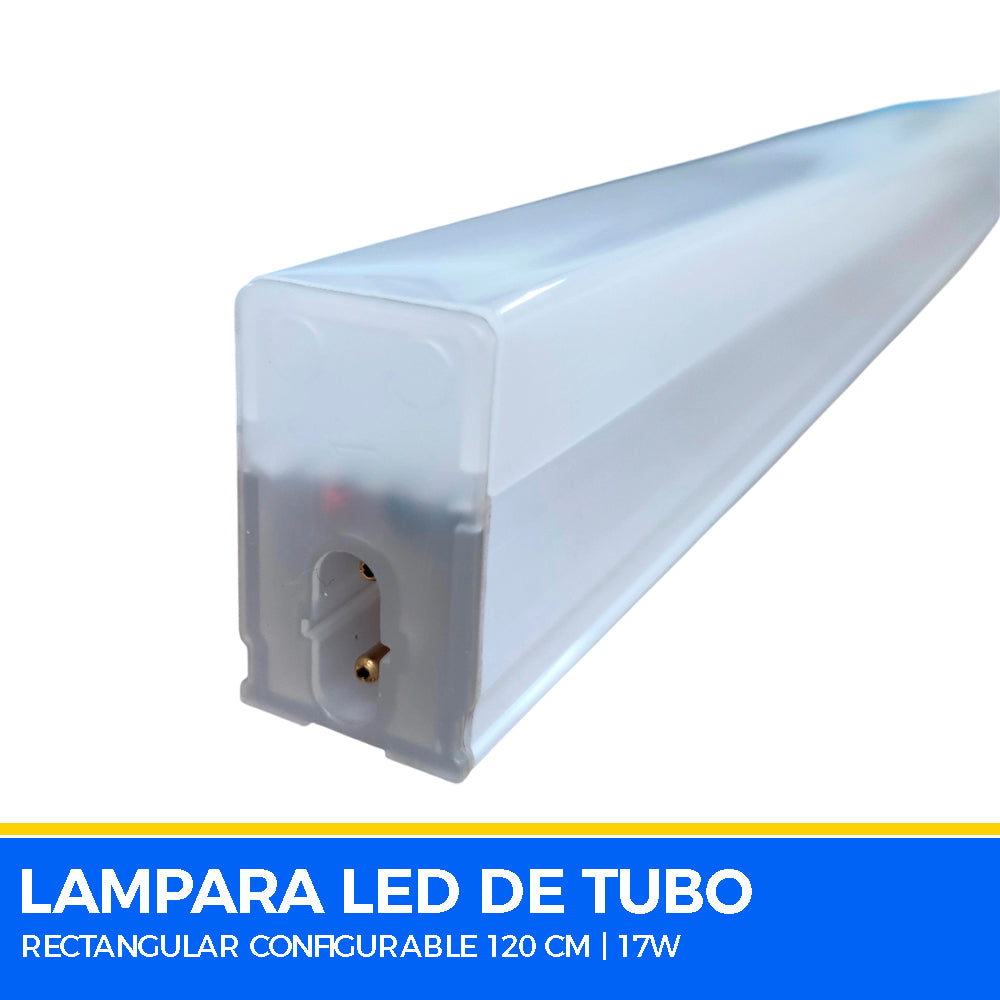Lámpara Led De Tubo Rectangular 120 Cm