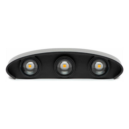 Aplique De Pared Led Negro